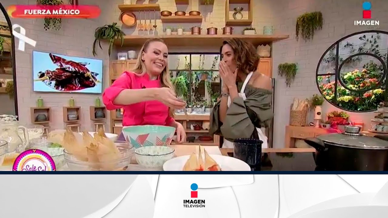 ¡Deliciosos y sencillos tamales rojos de papa! | Sale el Sol