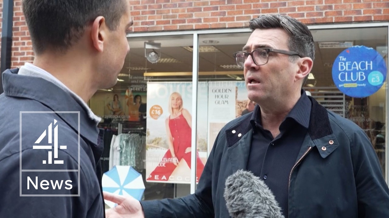 Andy Burnham questioned on plan to be Labour leader
