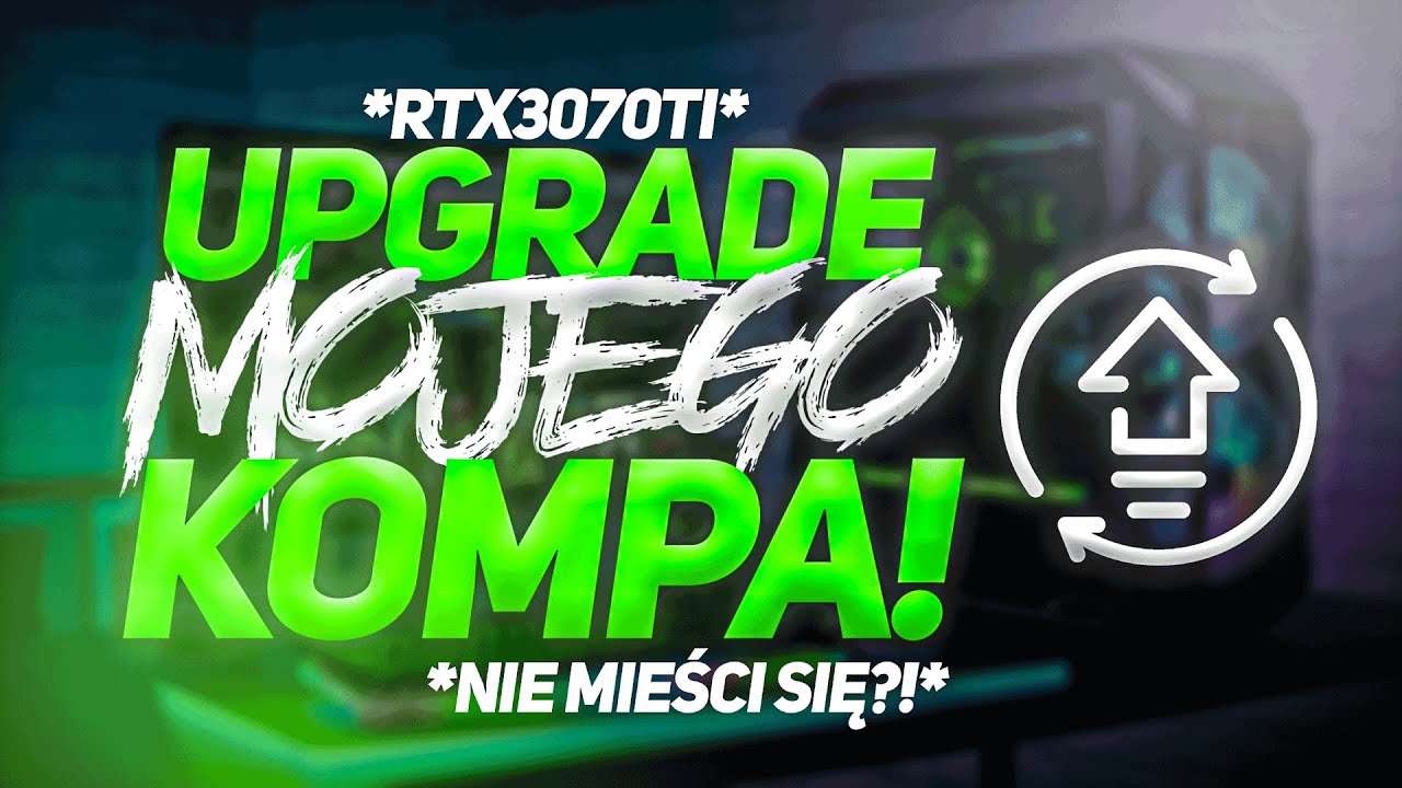 UPGRADE KARTY GRAFICZNEJ 🔥 Unboxing RTX 3070ti AMP EXTREME HOLO  *NIE ZMIEŚCIŁA SIĘ DO OBUDOWY?!*😱😱😱