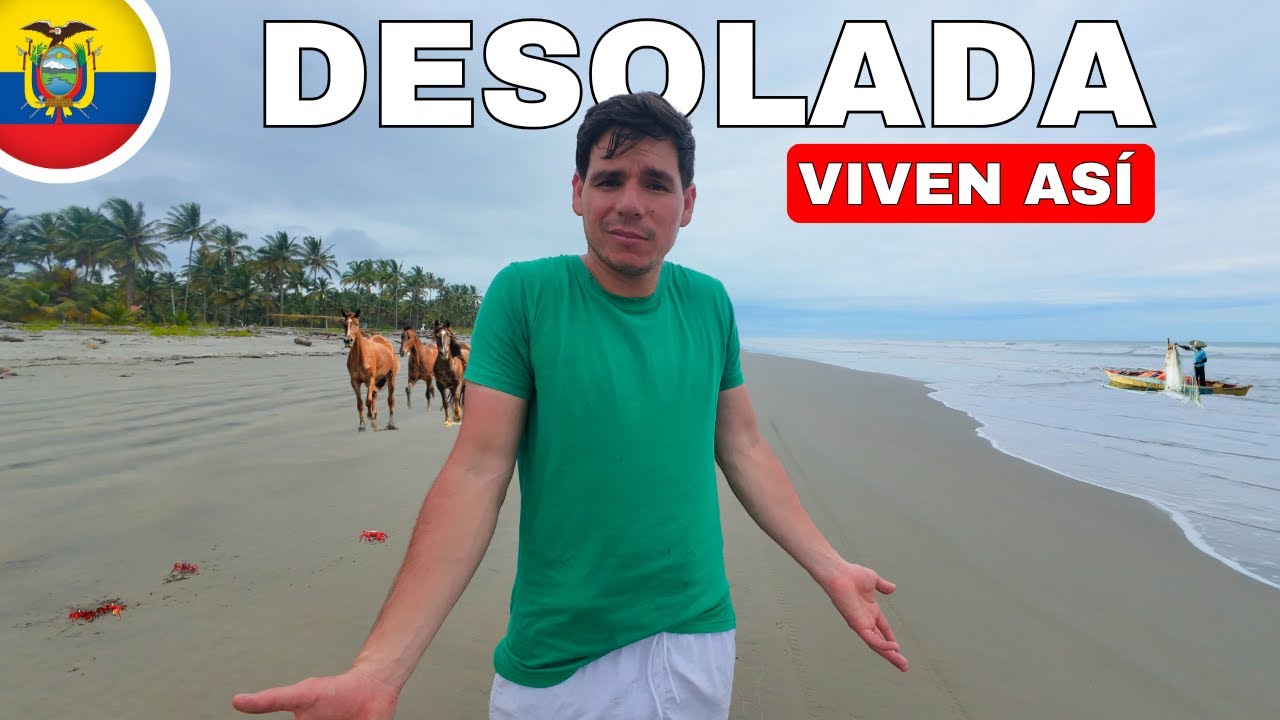 Así es LA VIDA en una ISLA de Ecuador 🇪🇨 | La isla PORTETE en Esmeraldas es ÚNICA - Geleocos