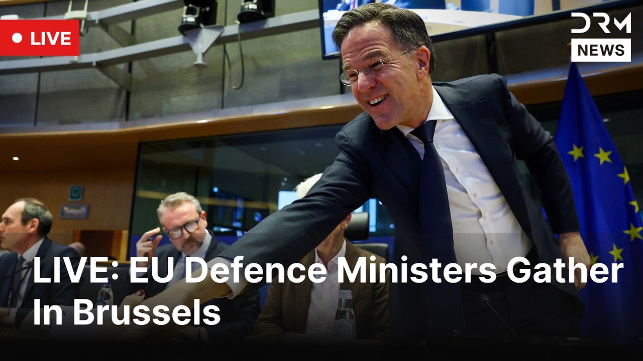 LIVE: Brussels Hosts Key EU Security Talks | DRM News | AC1F