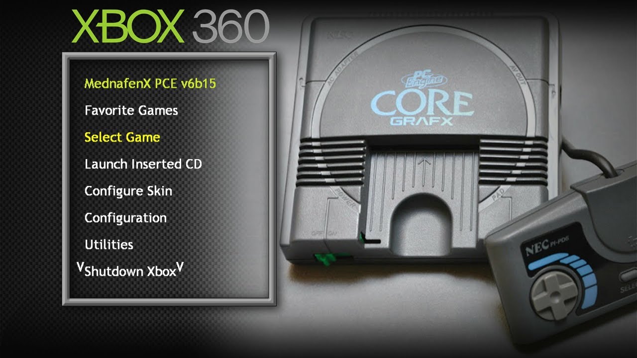 Emulador PC Engine CD - Xbox 360 JTAG/RGH (Download)