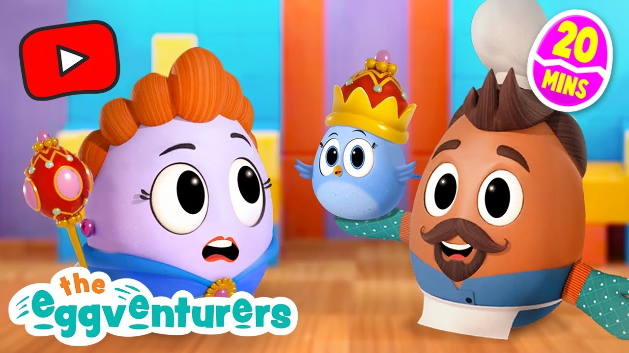 Egg Baby Bird 🐥, Egg Kingdom 👑 & Egg Chef 🎂 | The Eggventurers Full Episodes Compilation