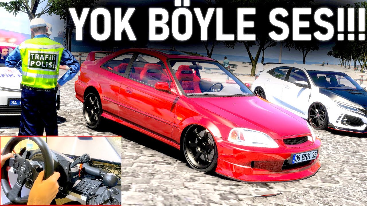 VAREX EGZOZLU HONDA İLE PİYASA! - HONDA BULUŞMASINA GİDİYORUZ - ETS 2 Mod T300RS @Kerem Kulak