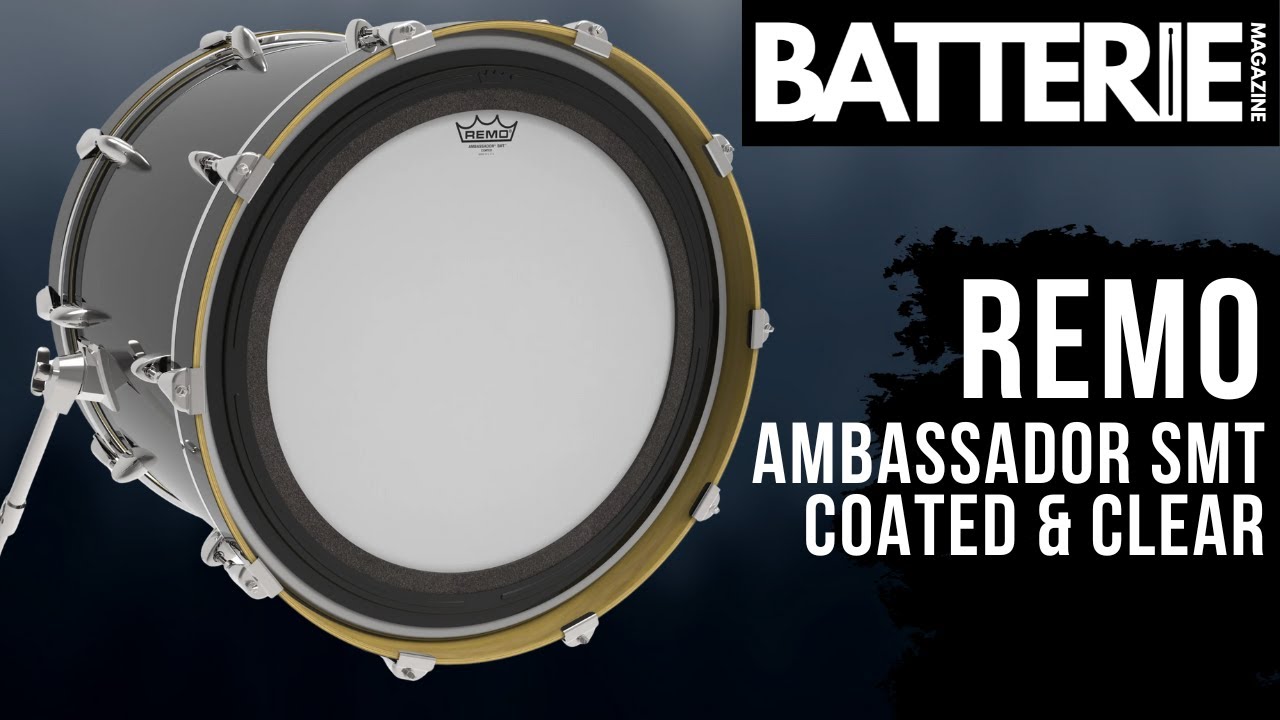 REMO AMBASSADOR SMT Coated & Clear - Demo | Batterie Magazine # 209