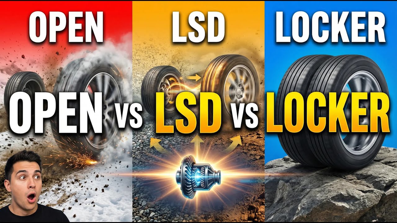 Differentials Explained: Open vs LSD vs Locker