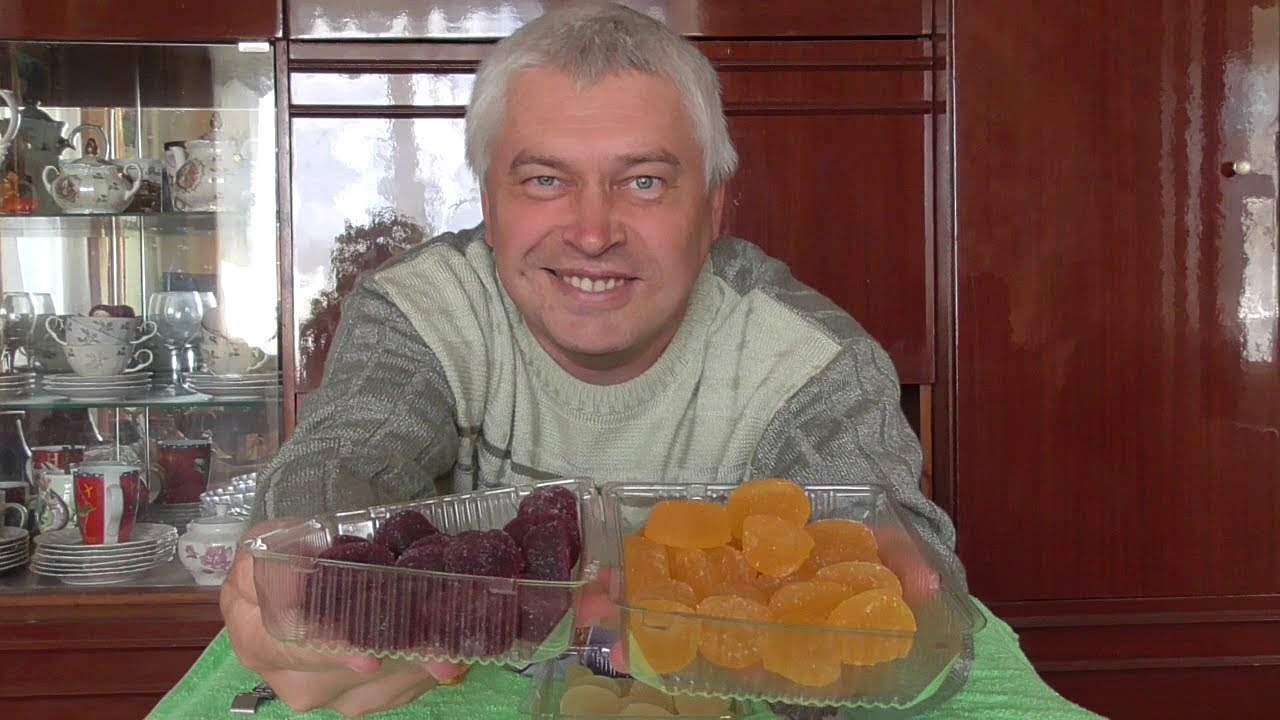 Дегустирую мармелад и другие сладости