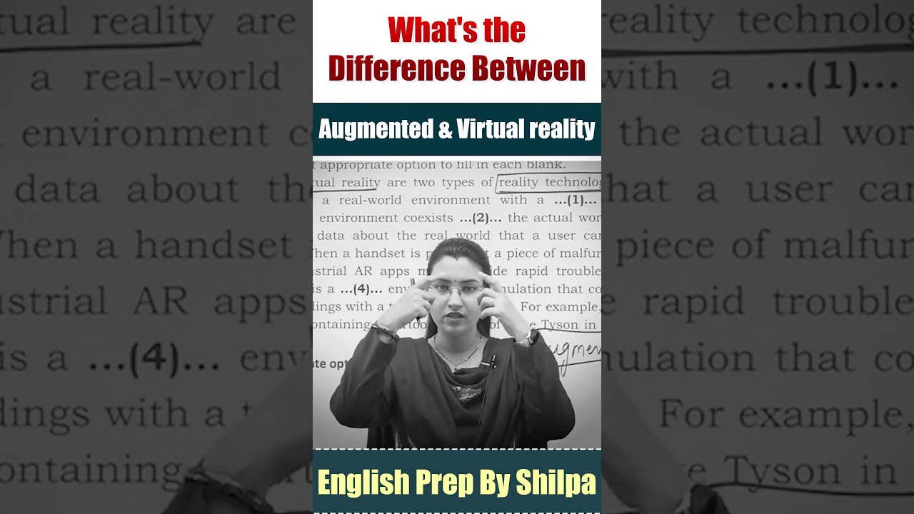 What's theDifference Between Augmented & Virtual reality