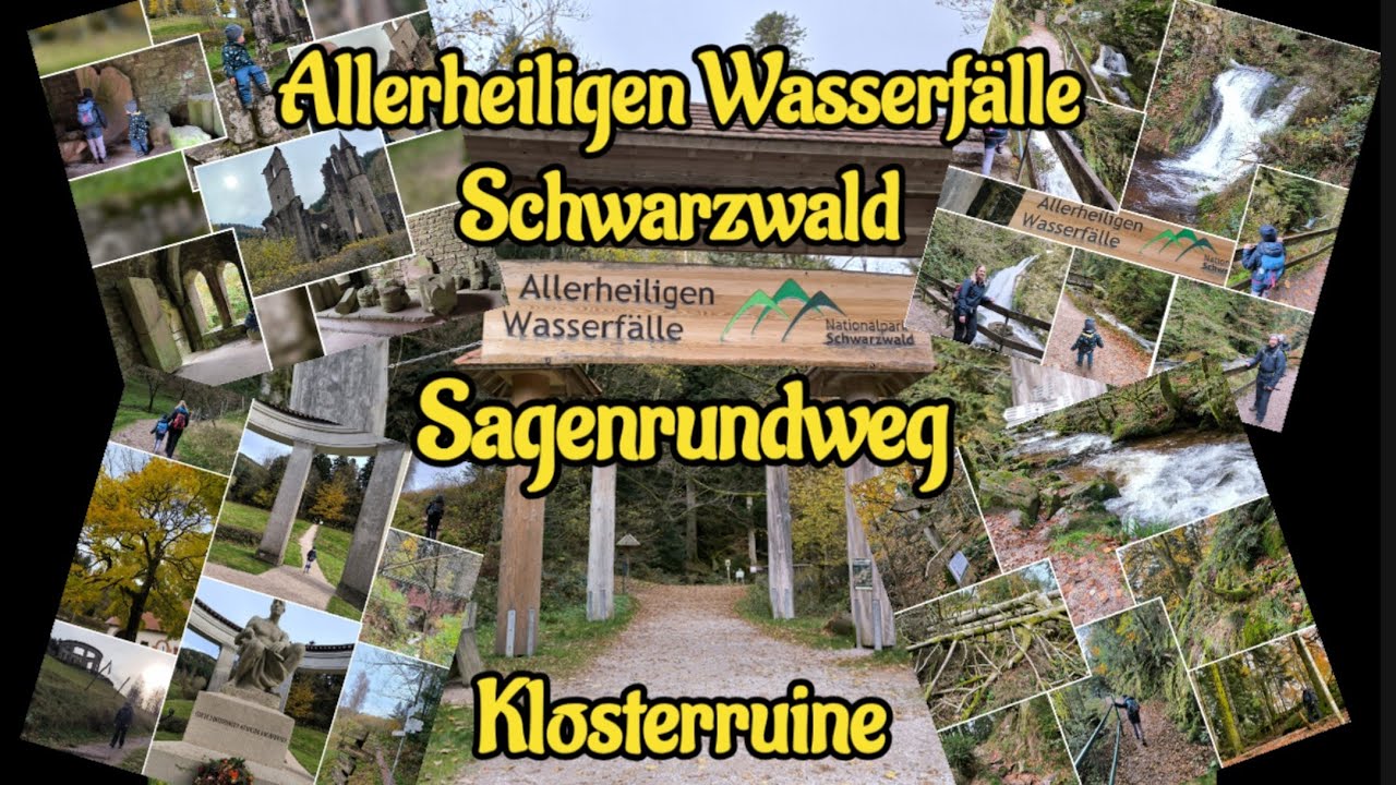 Allerheiligen Wasserfälle Klosterruine Schwarzwald 