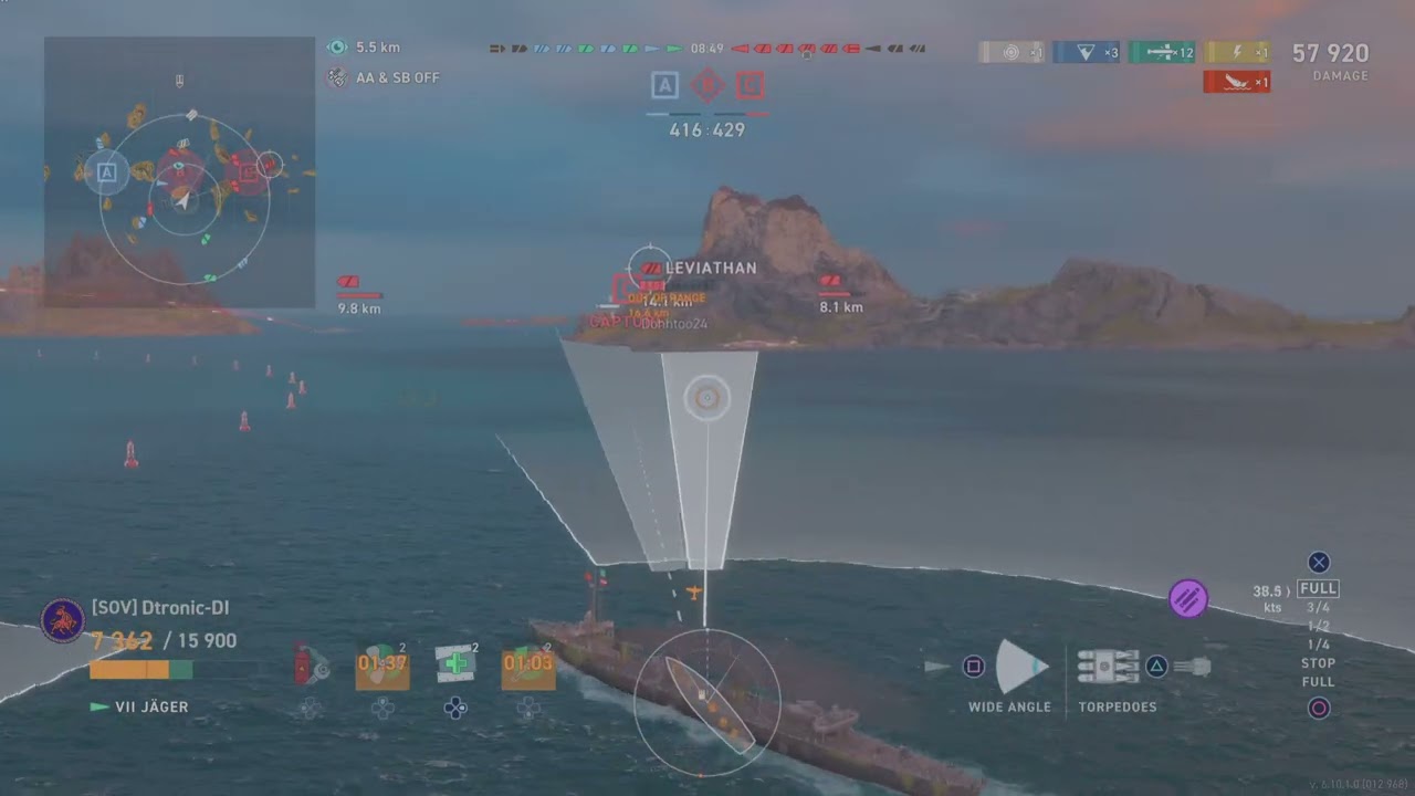 World of Warships: Legends Jager Kraken