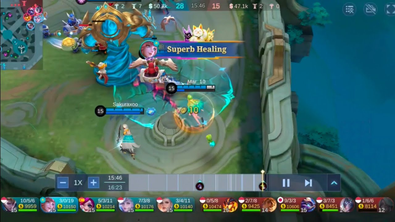 21 Assist!! 3 Kills ~ Floryn Support No Death!! Mvp_ Gameplay Mobilelegends