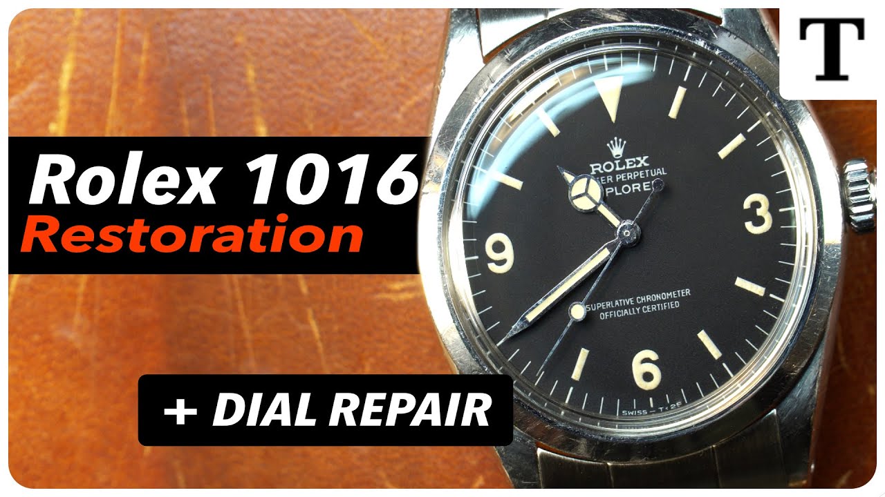 Restoring a Rolex 1016