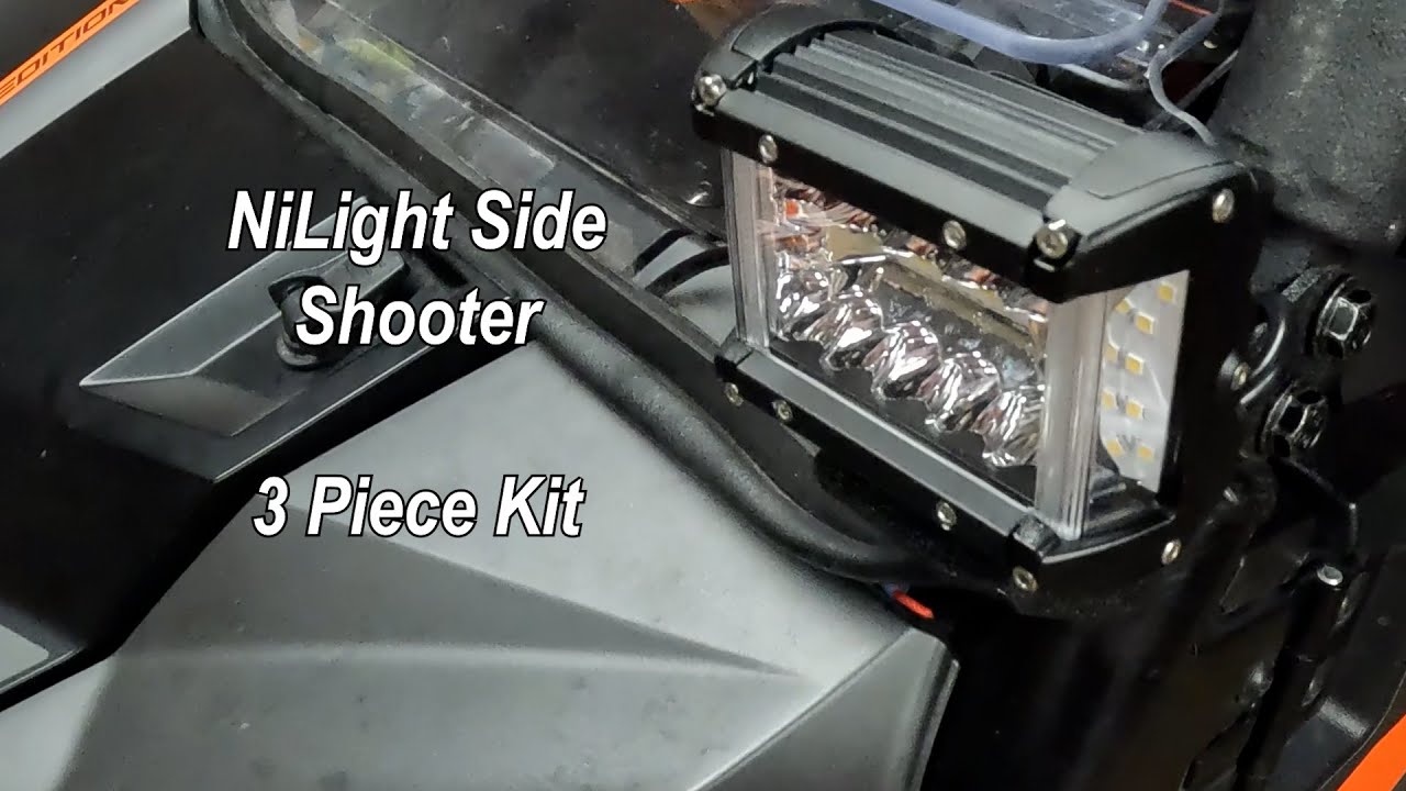 Nilight Side Shooter 3 Piece Kit #sxs #nilight #yamaha