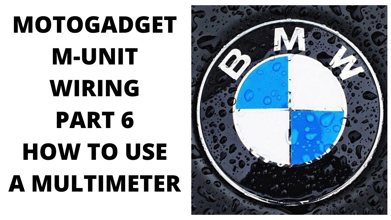 BMW K100 MOTOGADGET M-UNIT WIRING PART 6