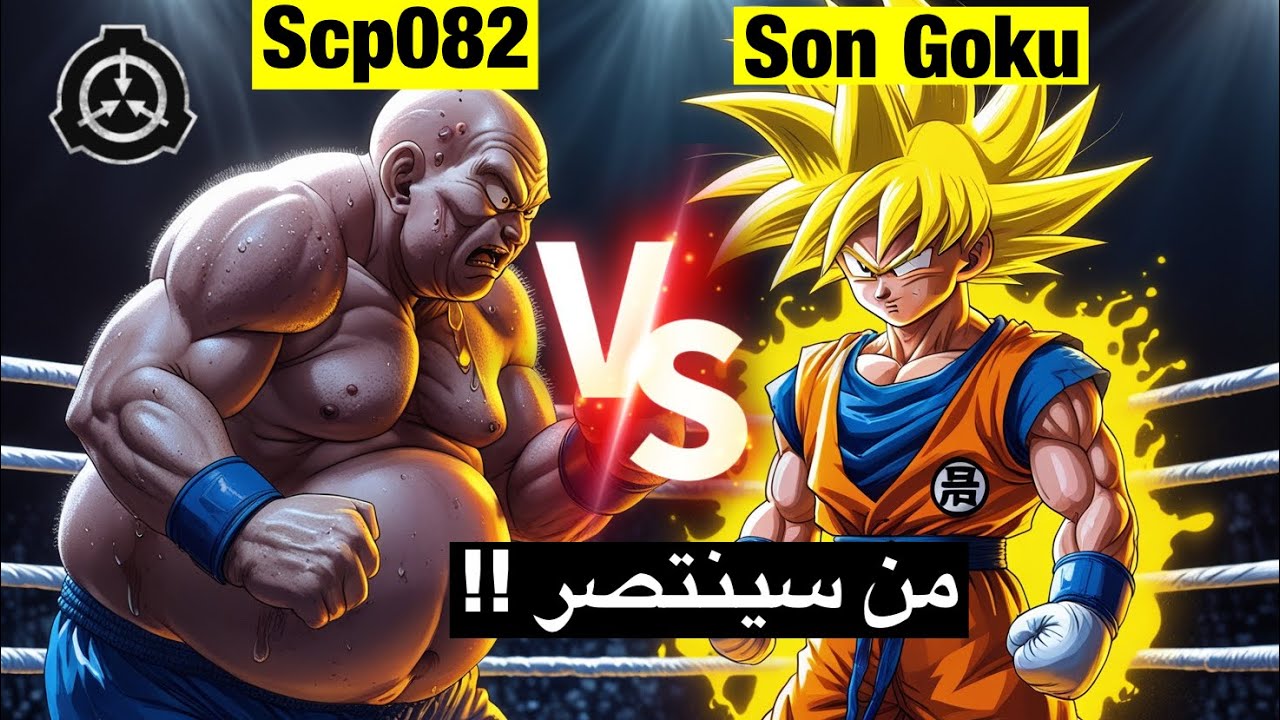 غوكو ضد وحوش منظمة الScp !! من سوف ينتصر ؟