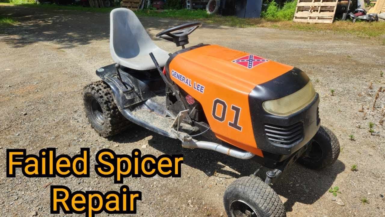 General Lee Racing Mower Spicer 4360 Repair No Shift