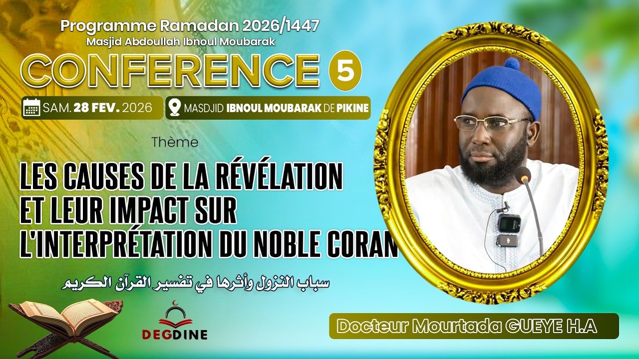 DIRECT Dr Mourtada GUEYE Conférence du 28-02-26|