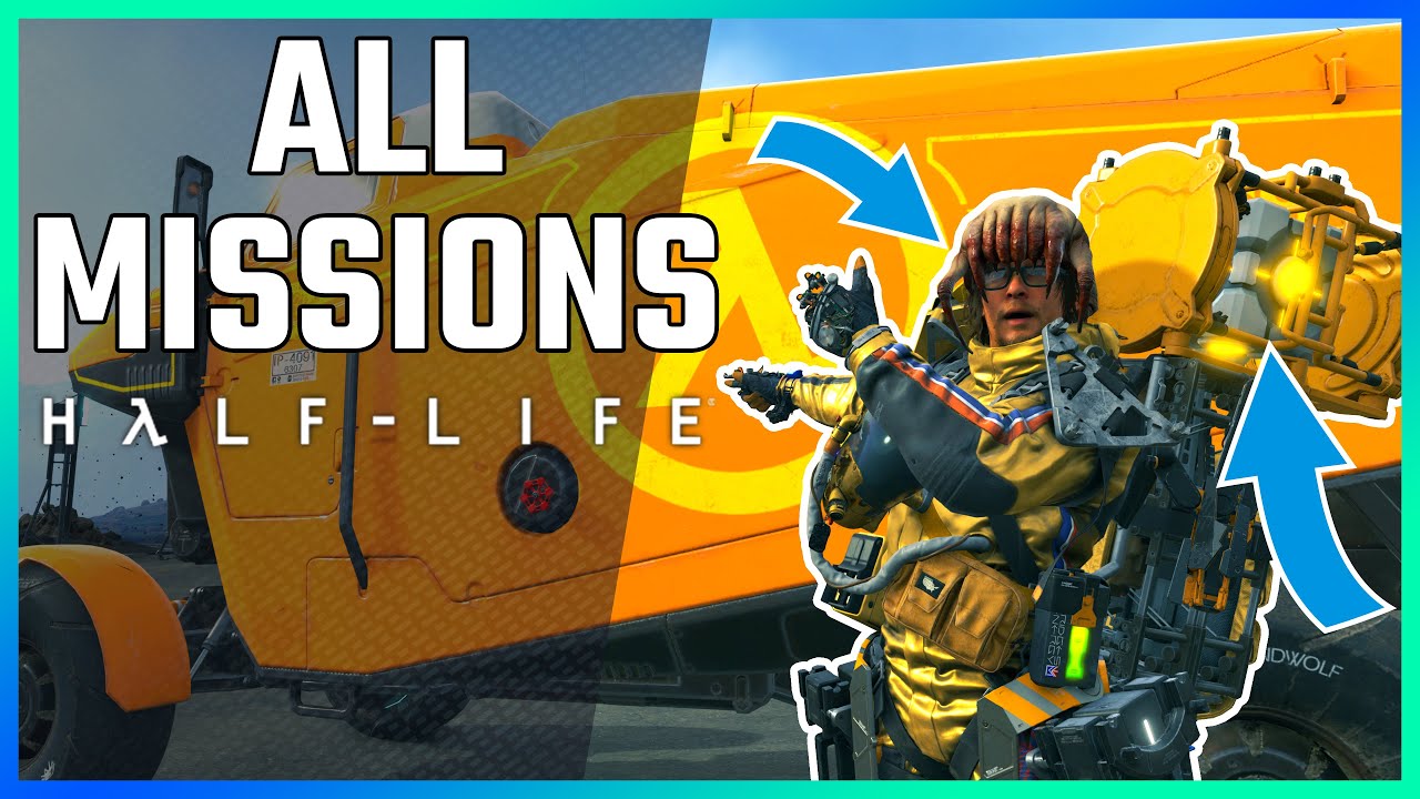 Руководство по всем миссиям Half-Life — Death Stranding (PS5)