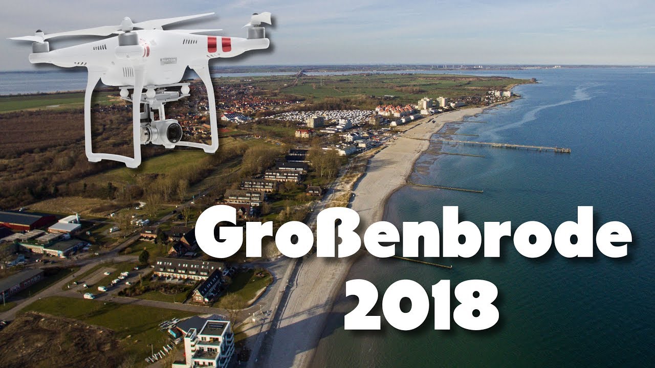Großenbrode 2018 von oben | Strand, Promenade & Hafen | DJI Phantom 3