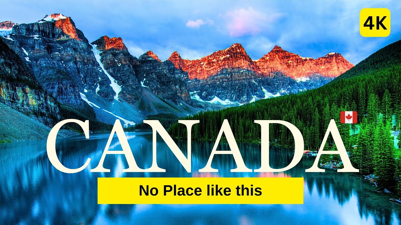 Experience fly over Canada like never before with breathtaking 4k drone views