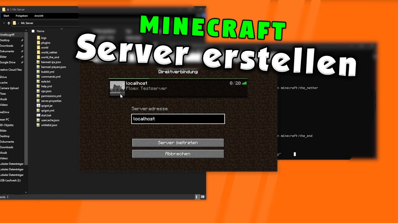 EIGENEN KOSTENLOSEN MINECRAFT SERVER ERSTELLEN (alle Versionen) 💻🔥 | Deutsch