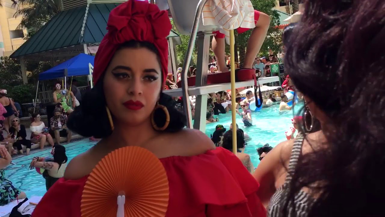 Viva Las Vegas 2018 tiki pool party