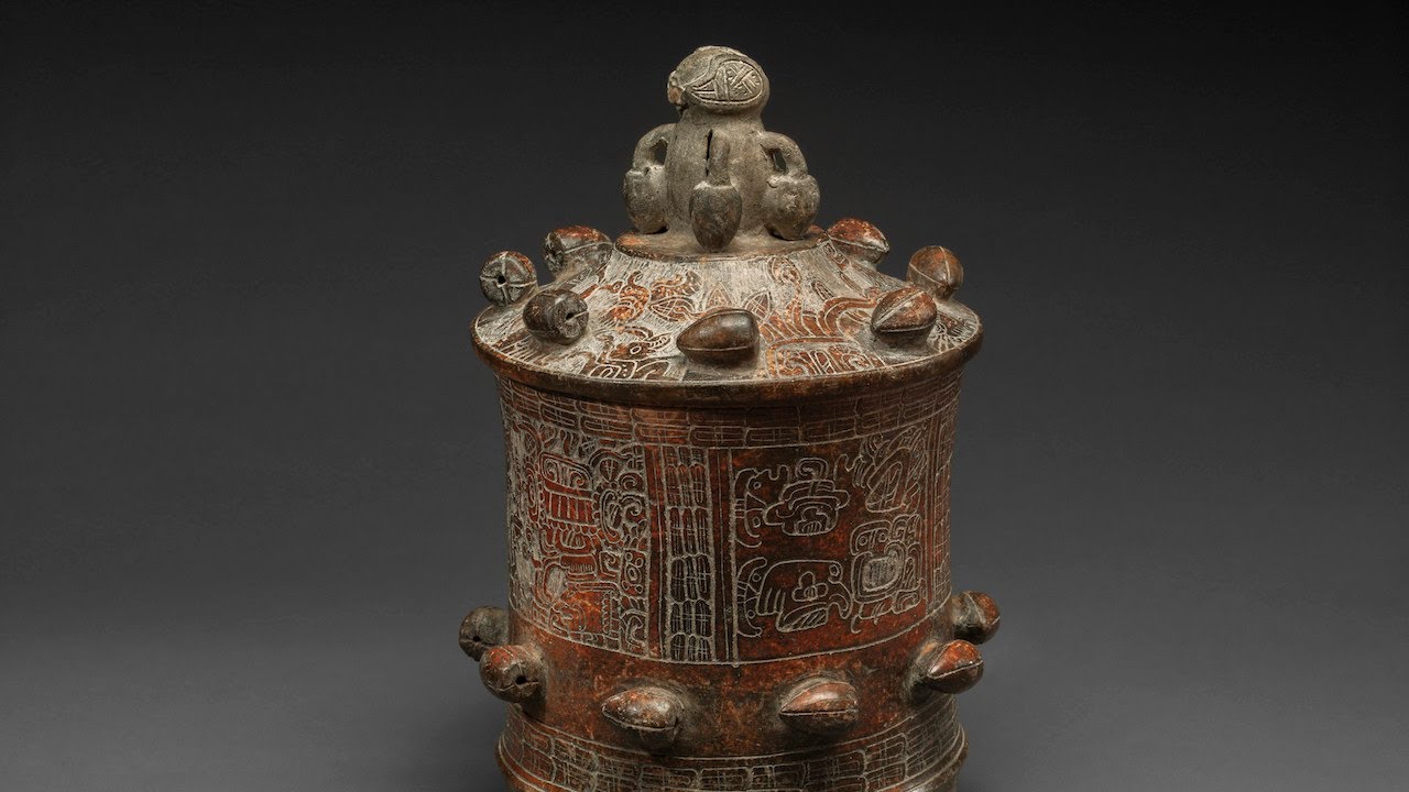 Mayan Chocolate Pot (English) | The Walters Art Museum