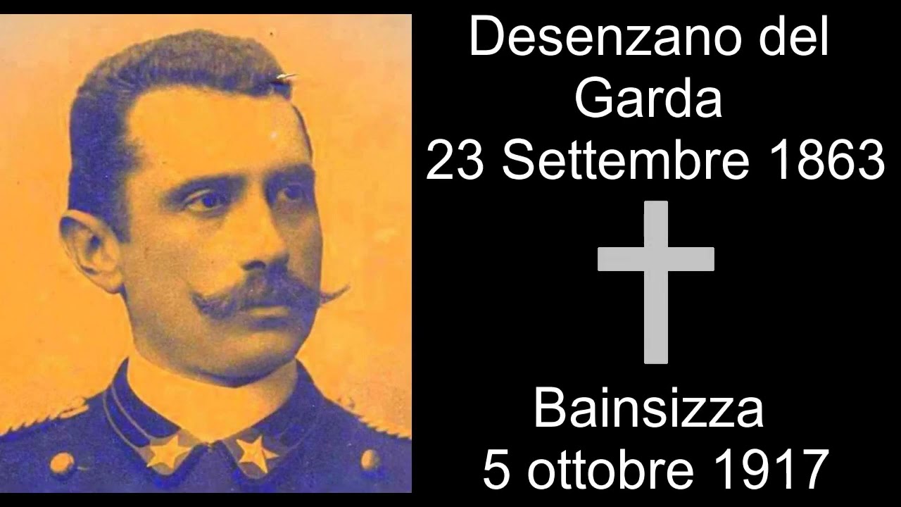 Maggior Generale Achille Papa. Ucciso da un cecchino austro-ungarico. Prima guerra mondiale