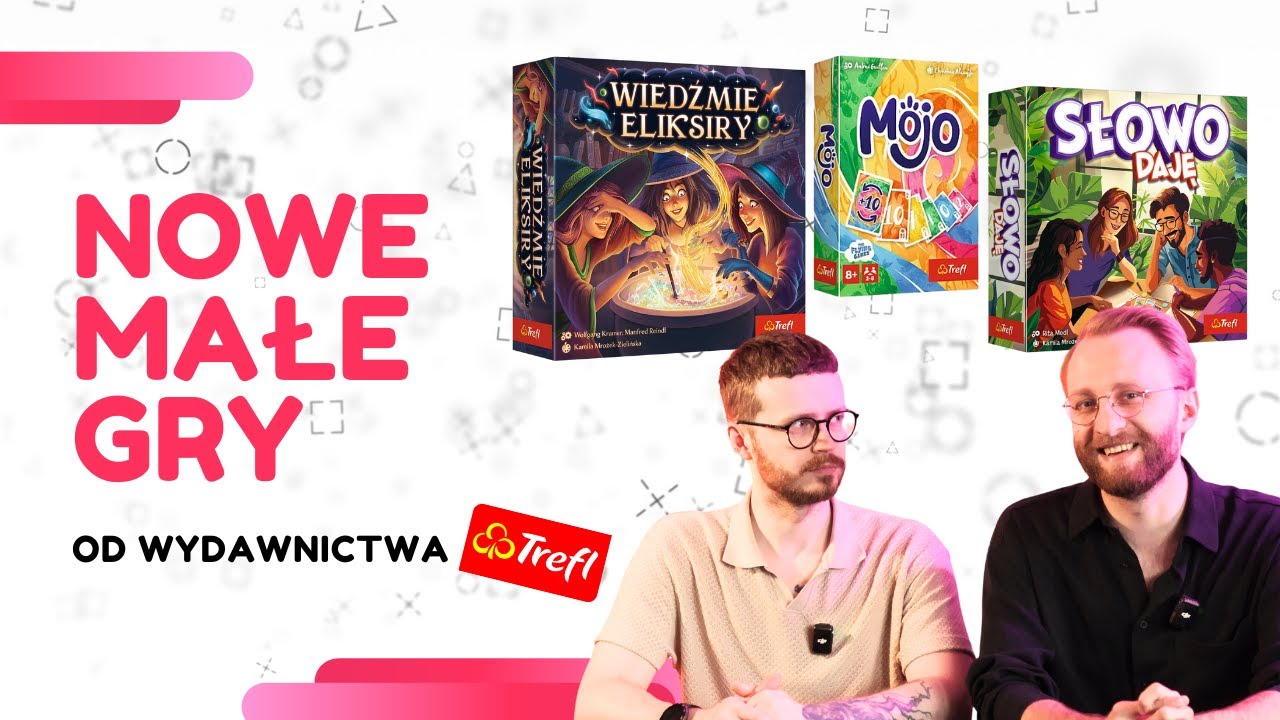 Nowości prezentowe od Trefla | Mojo | Wiedźmie eliksiry | Słowo daje