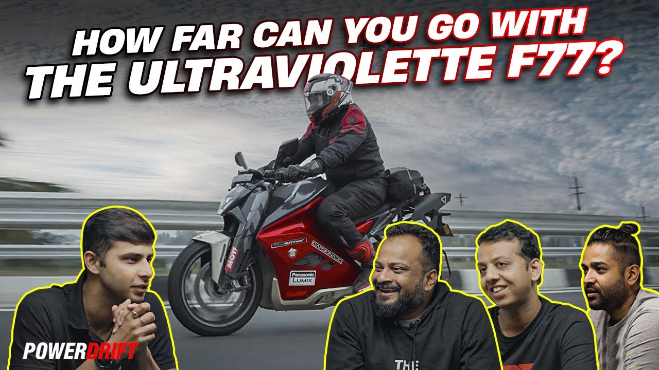 The Ultraviolette F77 goes touring | Chennai to Leh | PowerDrift