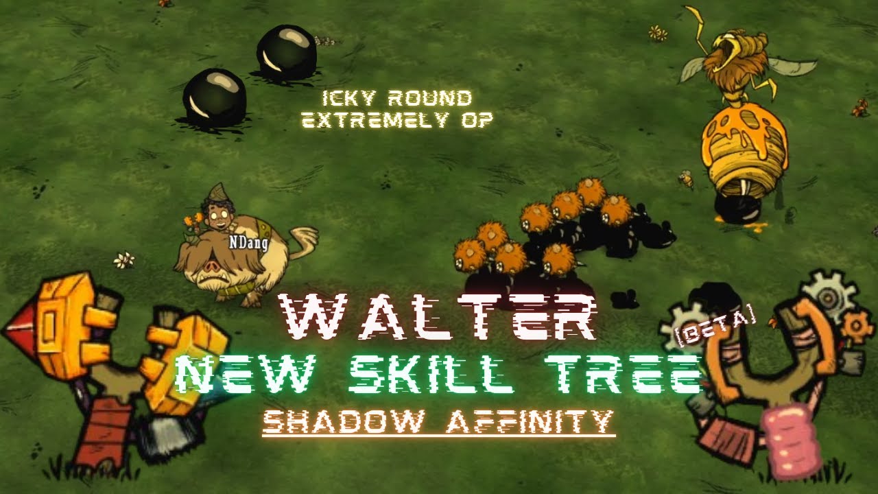 The sluggish Bee Queen because of Icky Rounds | Walter New Skill Tree - Don't Starve Together [BETA]