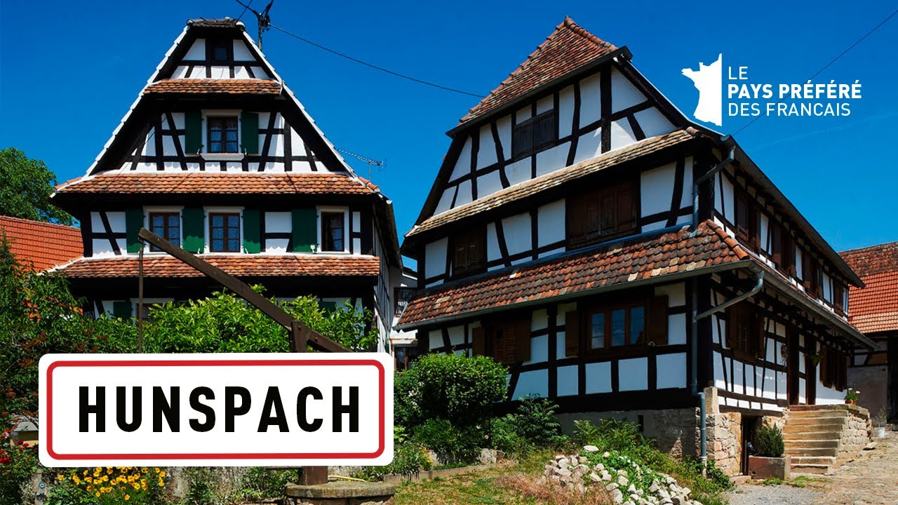 Hunspach - Région Grand-Est - Gagnant du Village Préféré des Français 2020 - Stéphane Bern