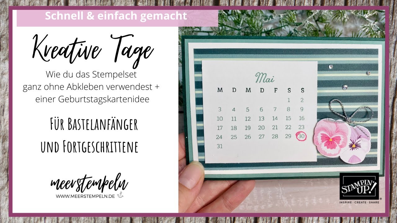 ⚓️ Kurz erklärt - Stempelset 