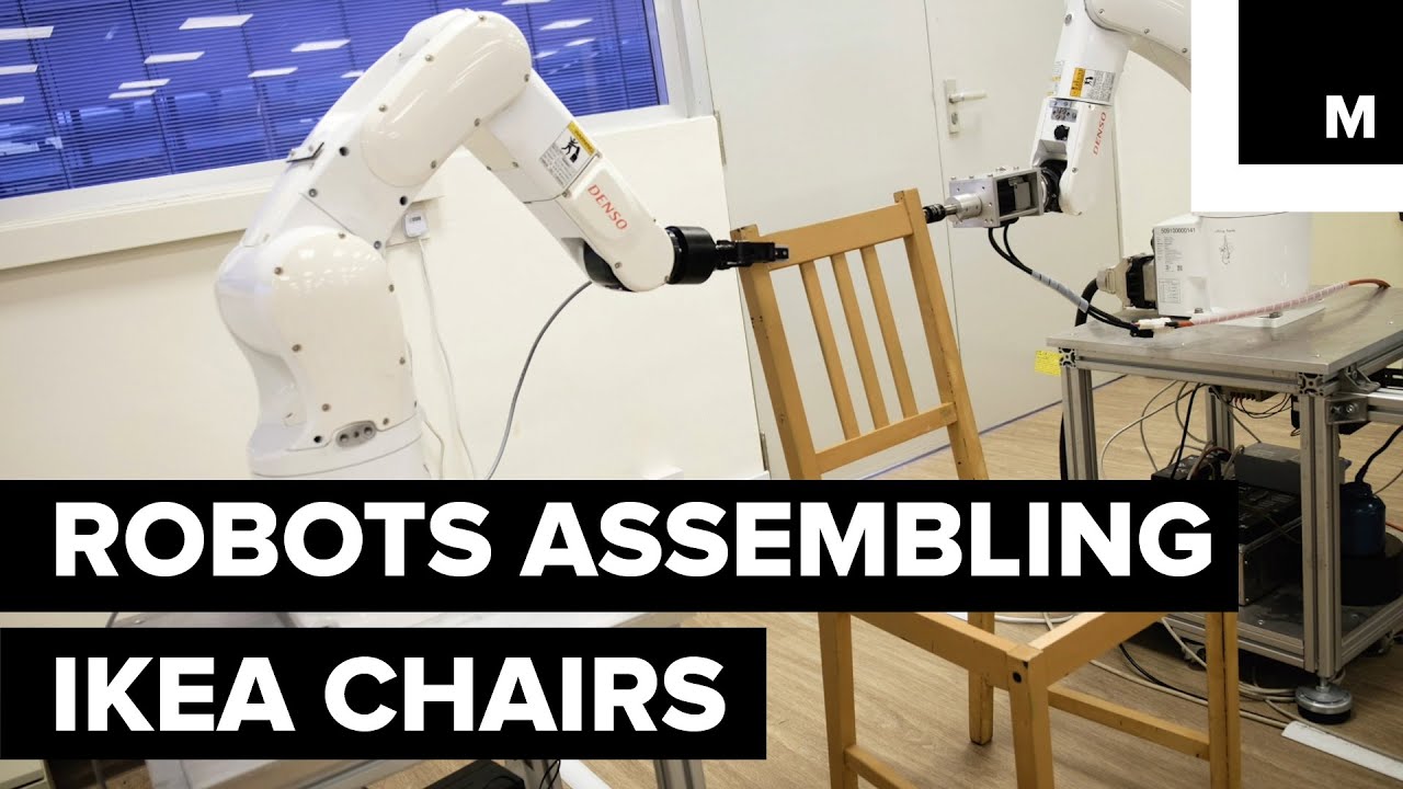 Assembling an Ikea Chair Is a Daunting Task — so We're Having Two Robots Do It for Us