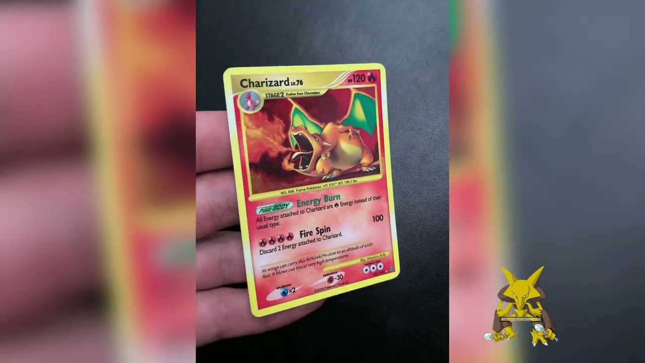 Charizard Secret Rare Stormfront 11.000$ Pokemon Card