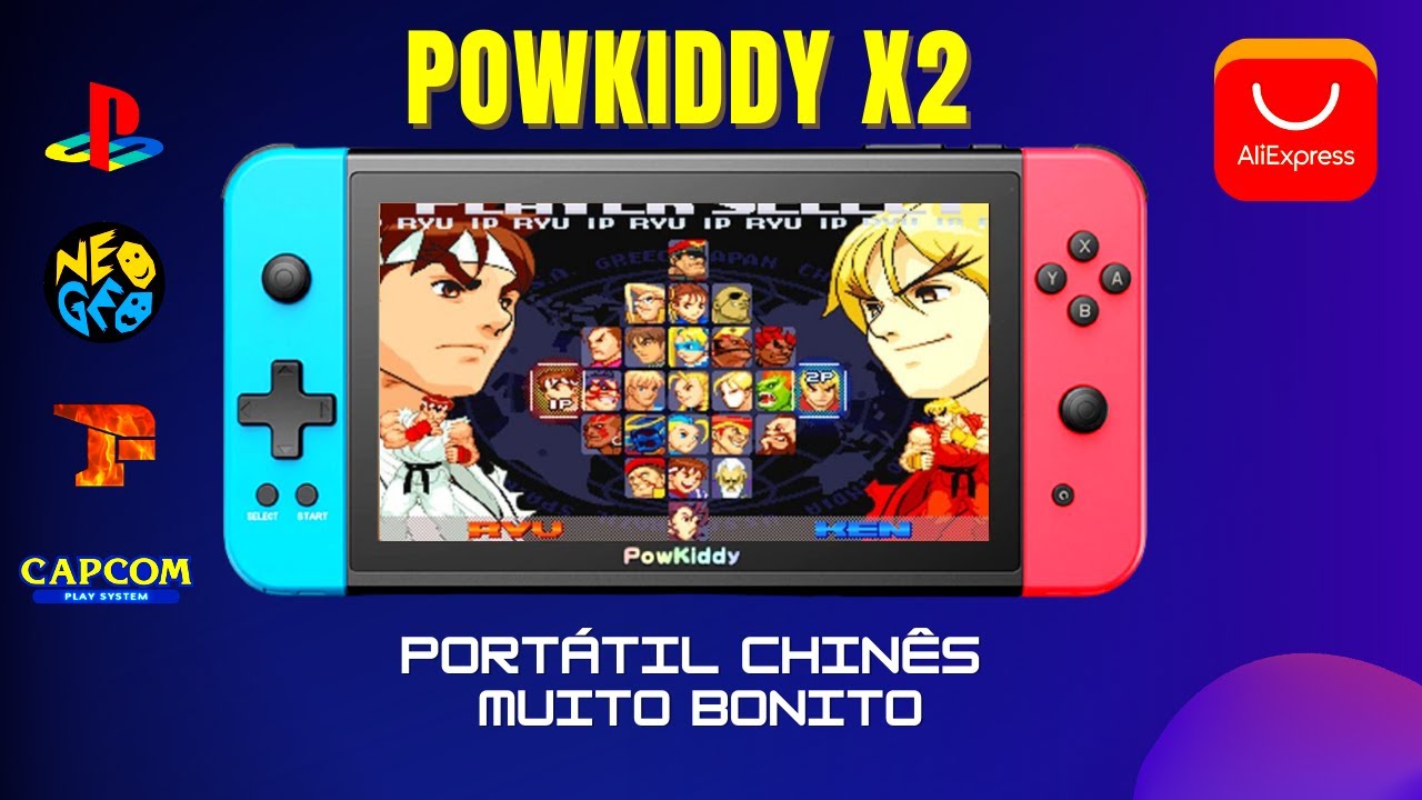 POWKIDDY X2 | Um Ótimo Portátil Chinês com Cara de Nintendo Switch do Aliexpress