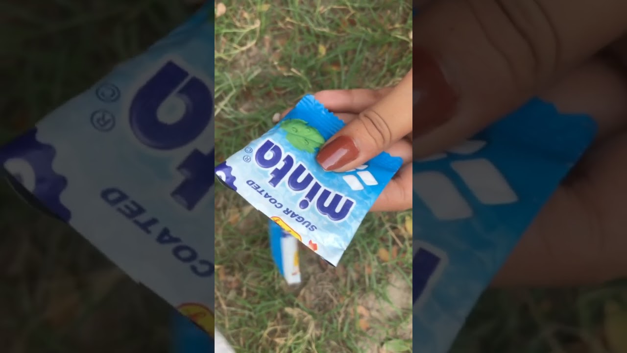 Most satisfying unwrapping refreshing candy Asmr 