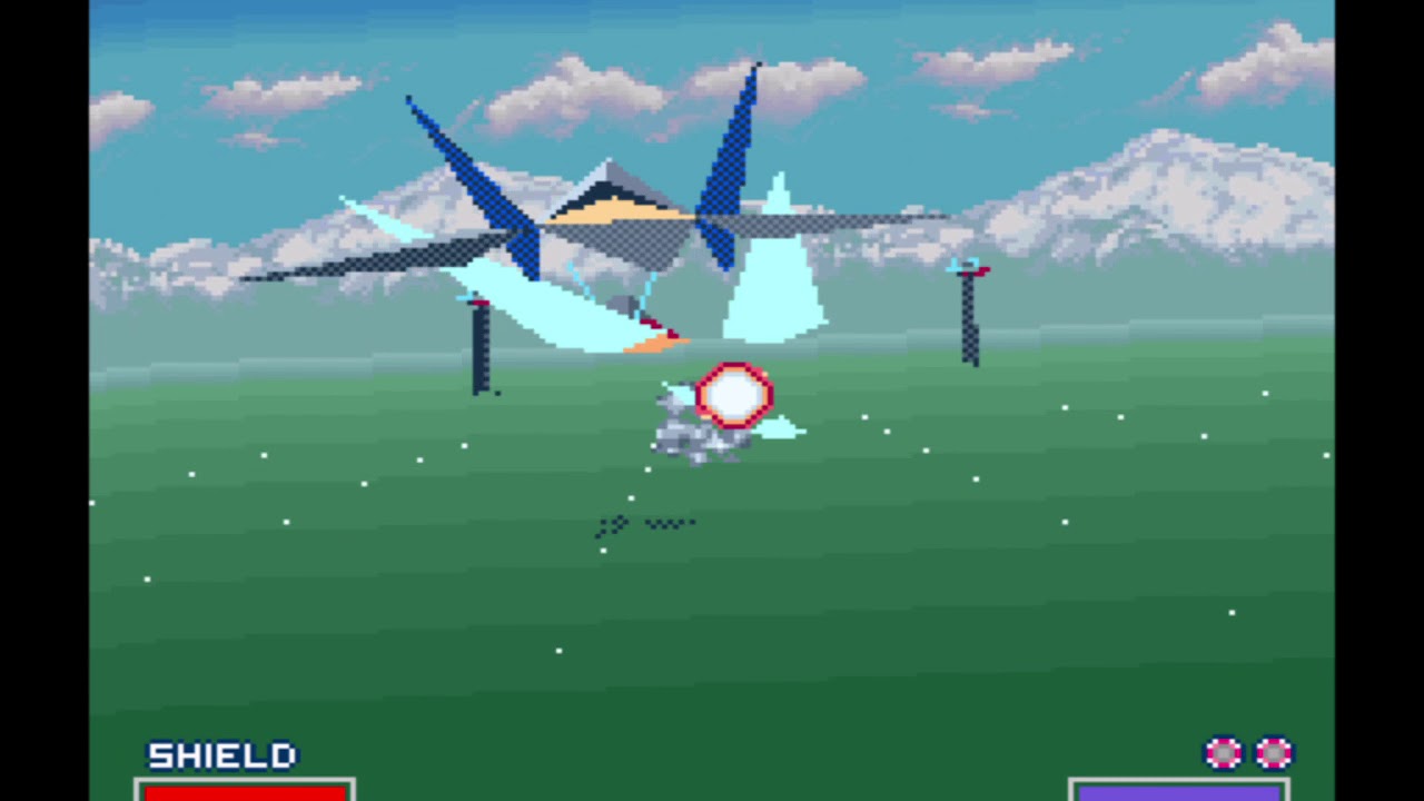 Let's Play Starfox (SNES) Part 4 Medium Path - Under Attack Again