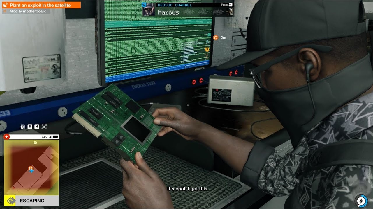 Watch Dogs 2 Gameplay Walkthrough  - Hack the World - Mission - Plant an exploit in the satellite
