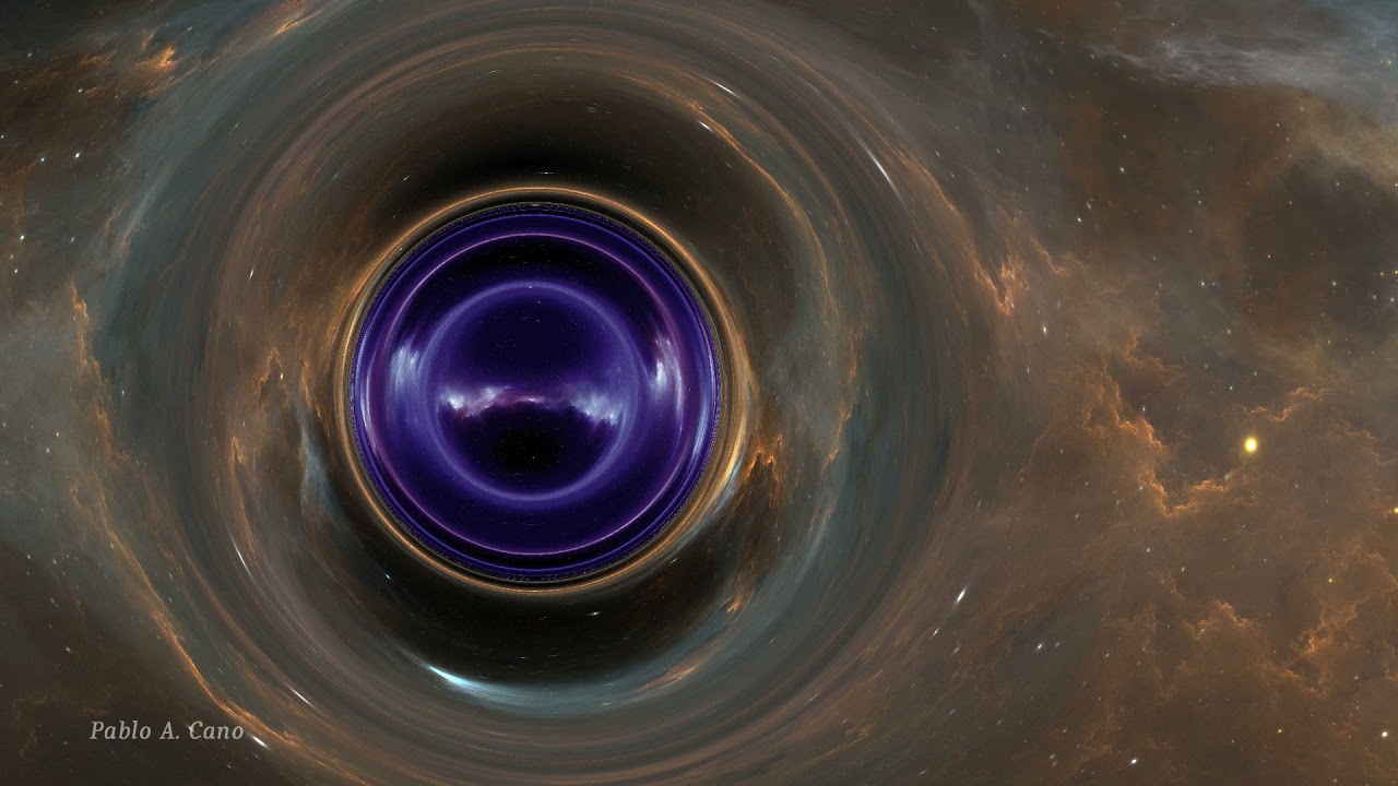 Realistic journey through a WORMHOLE (Full HD)