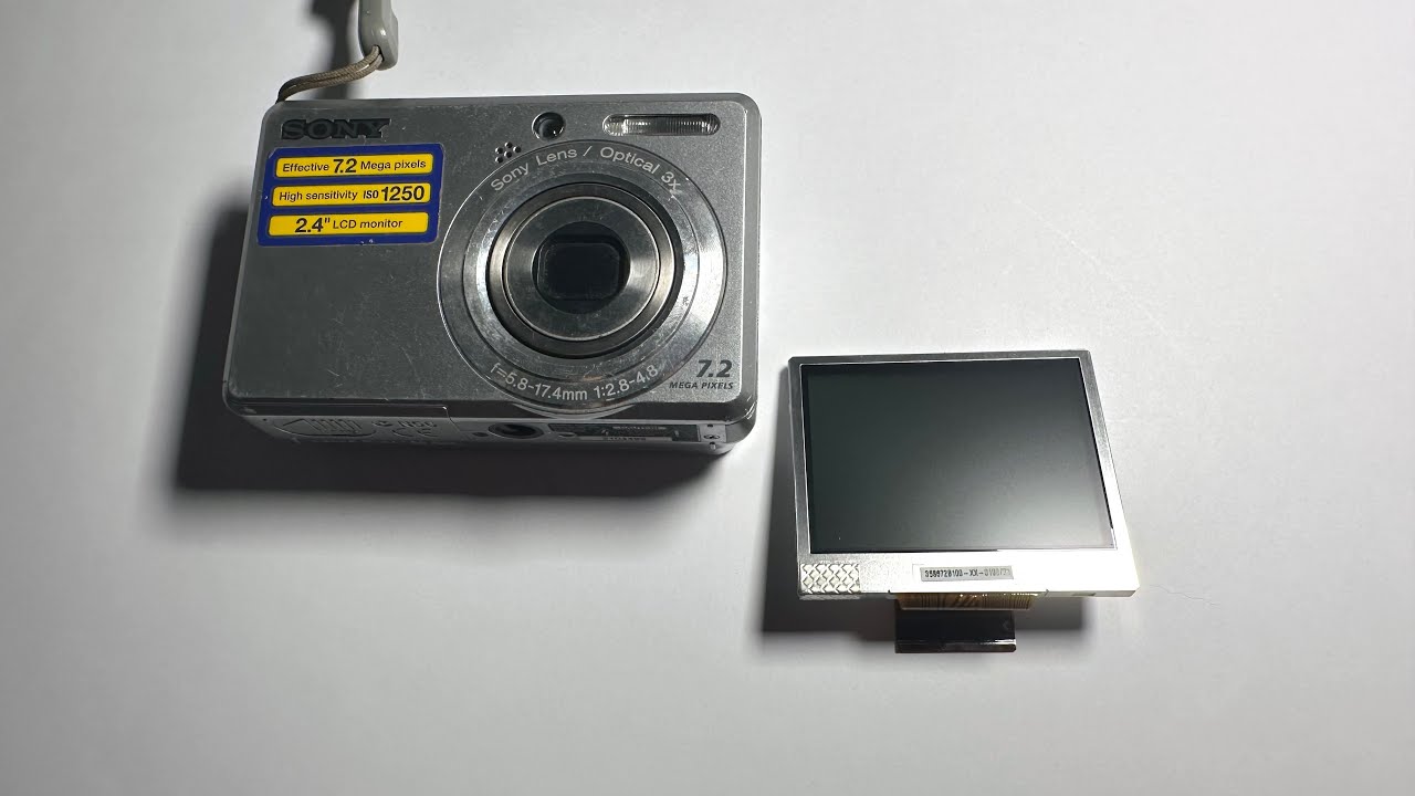 Sony Cyber Shot DSC S730 LCD screen replacement