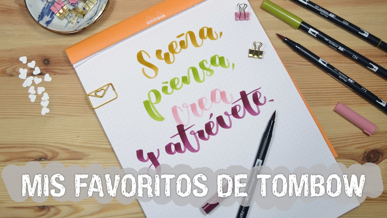 Favoritos Tombow y recomendaciones - UGDT