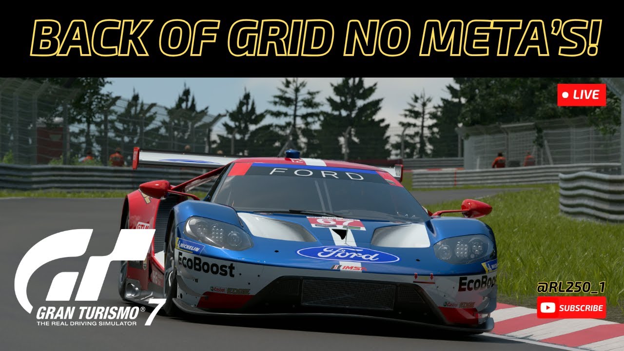🔴LIVE: Gran Turismo 7 - Last To First Daily Race Action No Meta Cars!
