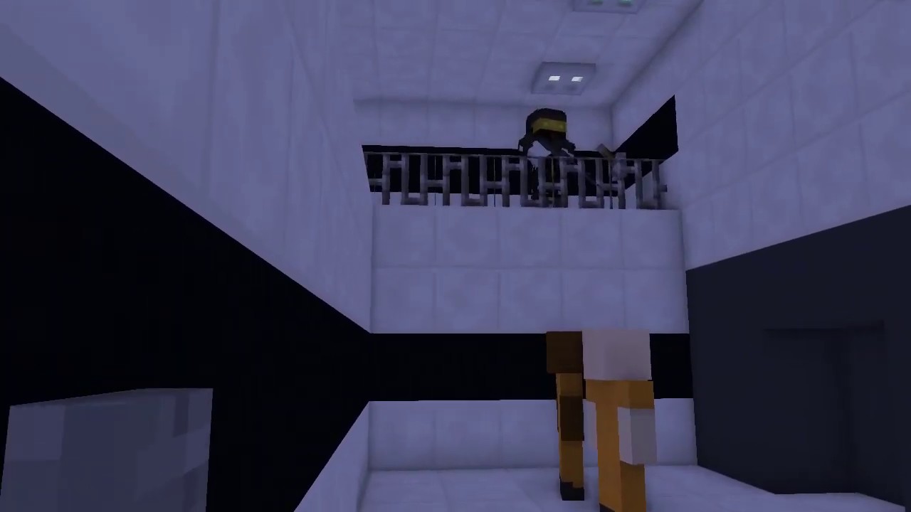 SCP-Containment Breach. Series. SCP-173 (Part 2) - Minecraft Animation