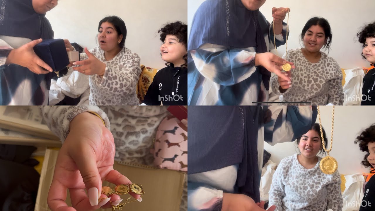 اكبر هدية من عند متتبعة احسن فرحة ليلة العيد قلبي كان غدي يسكت بالفرحة 💃💃💃