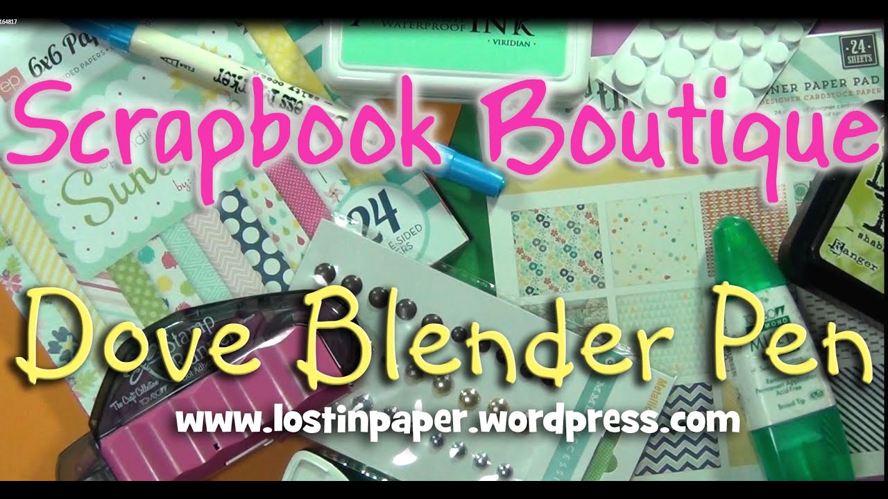 Fly Away with the Dove Blender Pen and Distress Inks!