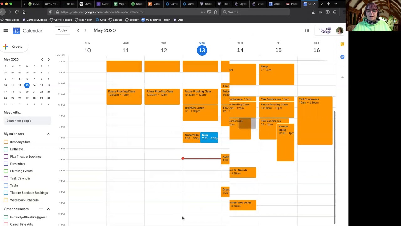 Google Calendar Demo