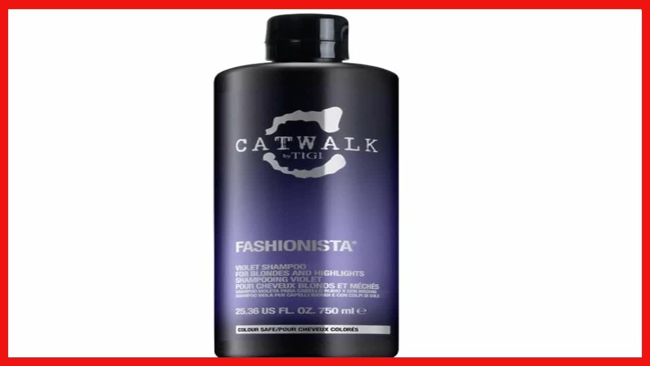 Great product -  Tigi Catwalk Fashionista Violet Shampoo for Uni, 25.36 Ounce