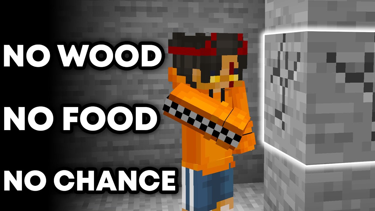 Can you Beat Minecraft if the World is ONLY Stone?