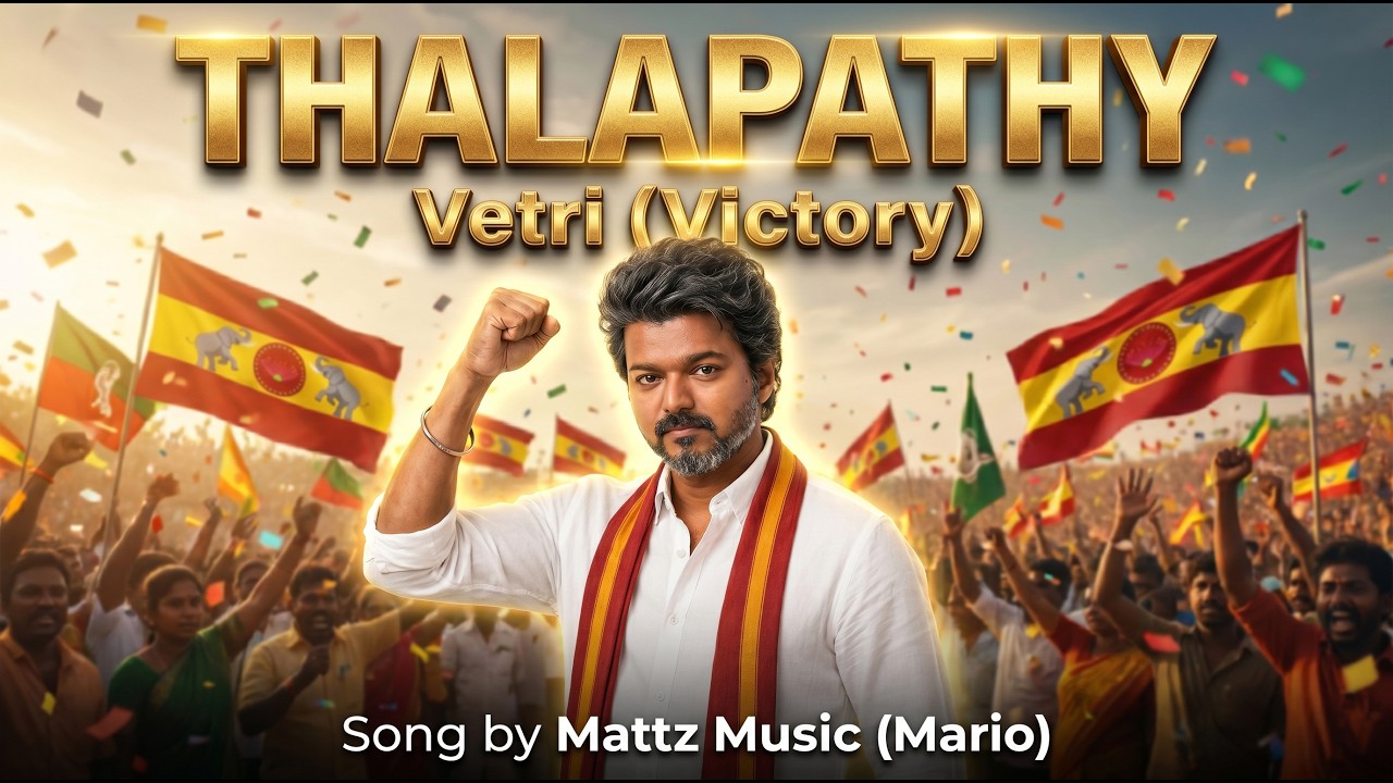 Thalapathy Vijay - Vetri (Victory) | TVK | LEADER | Thalapathy Vijay | Anirudh Style | Mattz Music